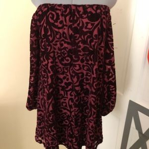 Off The Shoulder Red Dress